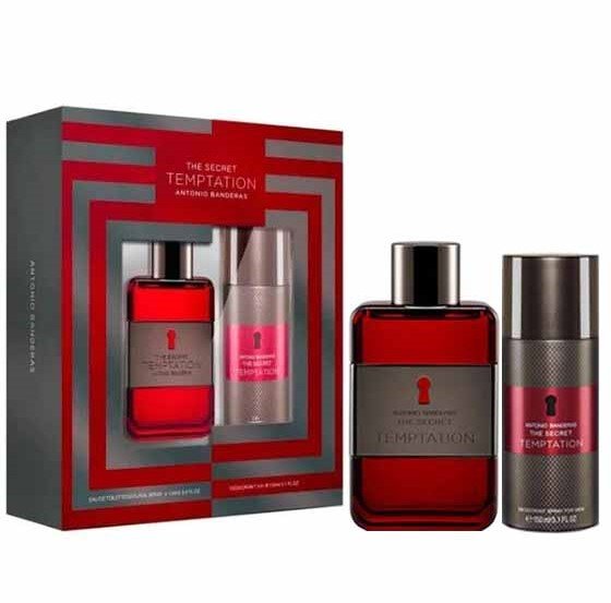 Antonio Banderas The Secret Temptation C Set Perfume 100 ml + Desodorante 150 ml