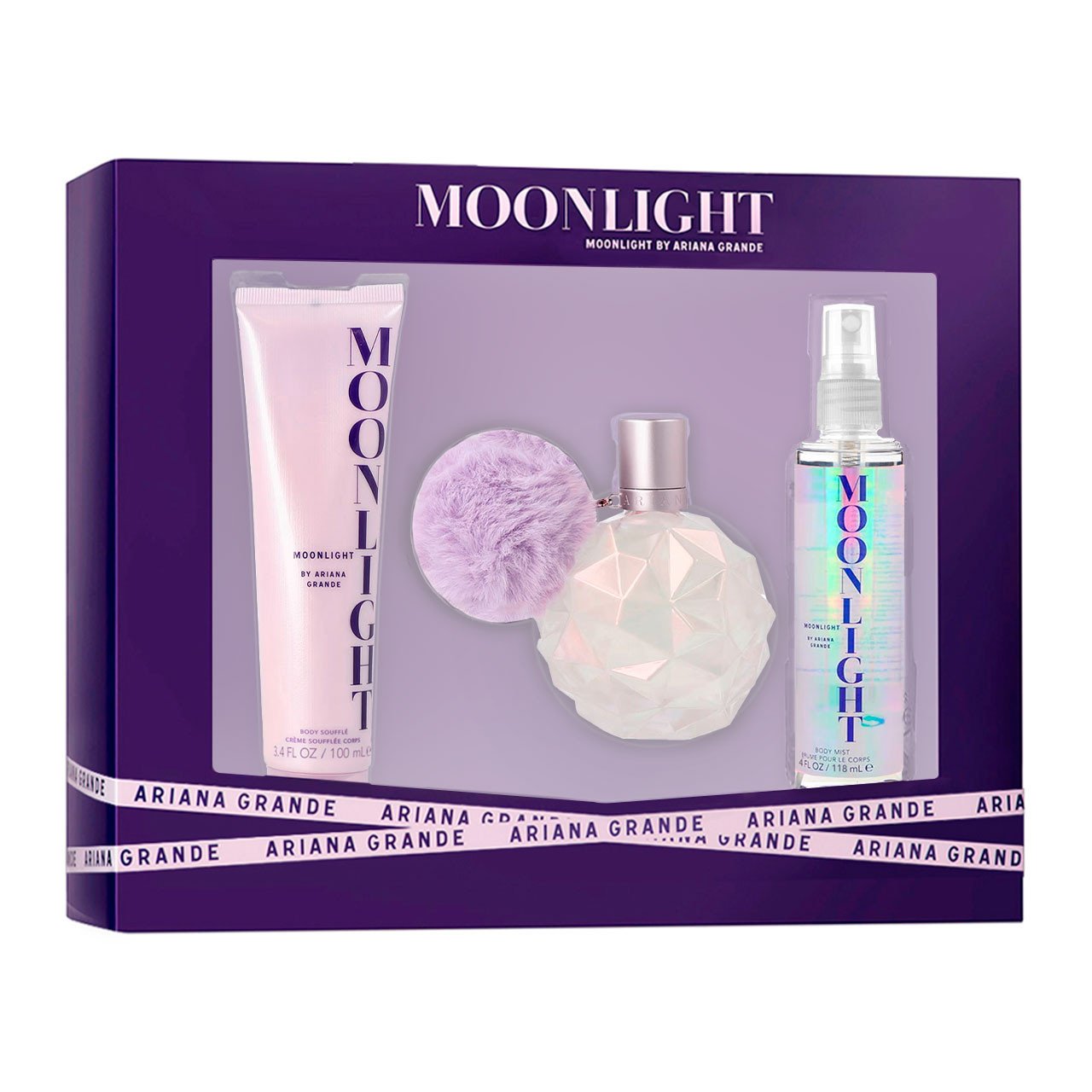 Ariana Grande Moonlight EDP D Set Perfume 100 ml + Crema 100 ml + Splash 118 ml