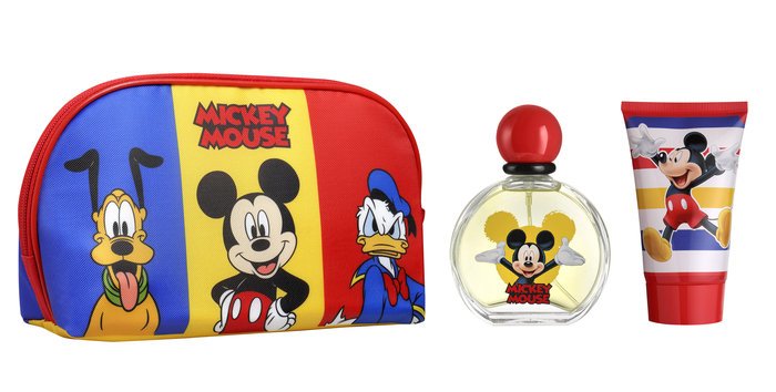 Mickey Mouse Set Perfume 50 ml + Gel 100 ml + Cartuchera