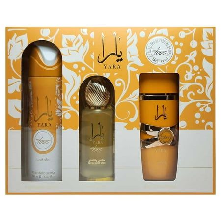 Lattafa Yara Tous Set Perfume EDP 100 ml + Hair Mist 50 ml + Splash 200 ml