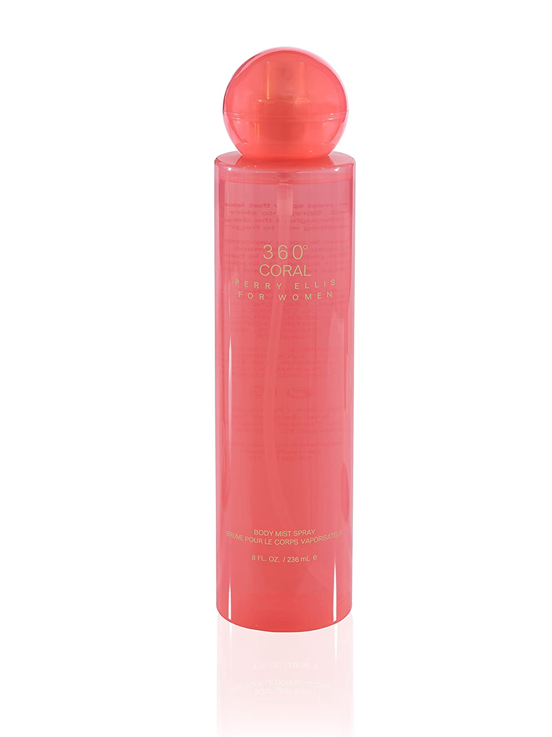 360 Coral de Perry Ellis Splash D 236 ml